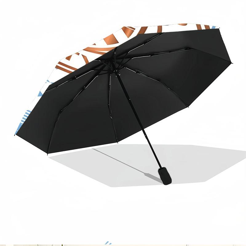 Manchester Football FC Print Automatic Open Close Umbrella, Portable Foldable Umbrella, for Outdoor Commute Camping Trip, Ideal Birthday Gift