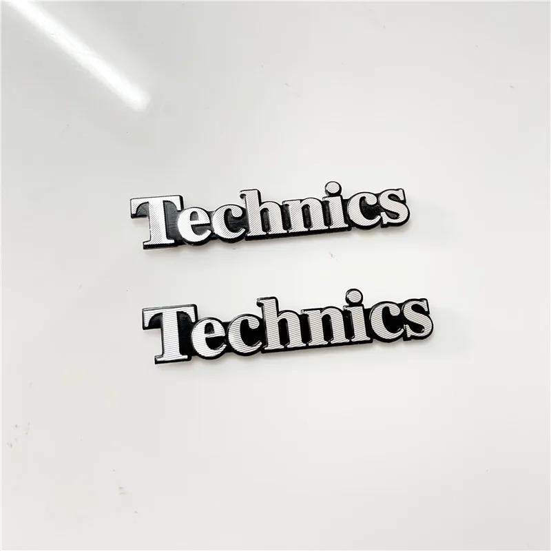 4X Техник Динамик 46x9мм алюминиевая наклейка стайлинг автомобиля technics значок эмблема динамика стерео Наклейка Автоаксессуары