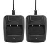 2 шт. Радиостанция-рация для Baofeng BF666S BF777S BF888S USB-зарядное устройство Зарядное устройство для аккумулятора с индикатором зарядки