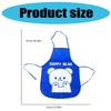 Детский фартук Кухонный нагрудный фартук для готовки, рисования, выпечки, костюм шеф-повара, регулируемый детский фартук, смешные подарки для готовки