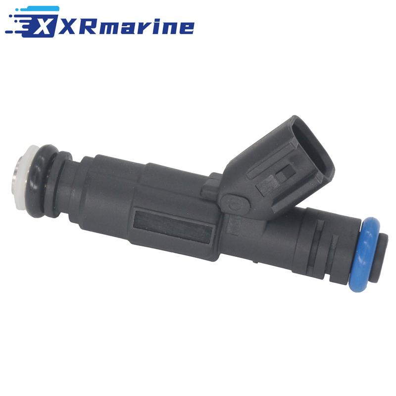 3858981 Fuel Injectors 4 Holes 3858969 for Volvo Penta 4.3L 5.0L 5.7L GXi OSi Engine Compatible with Indmar MEFI 6 ECM 636051