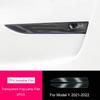 Для Tesla Model 3 YSX TPU Blackened Headlight Paillight Foglight Protective Film Headlight Pills Changeing Color