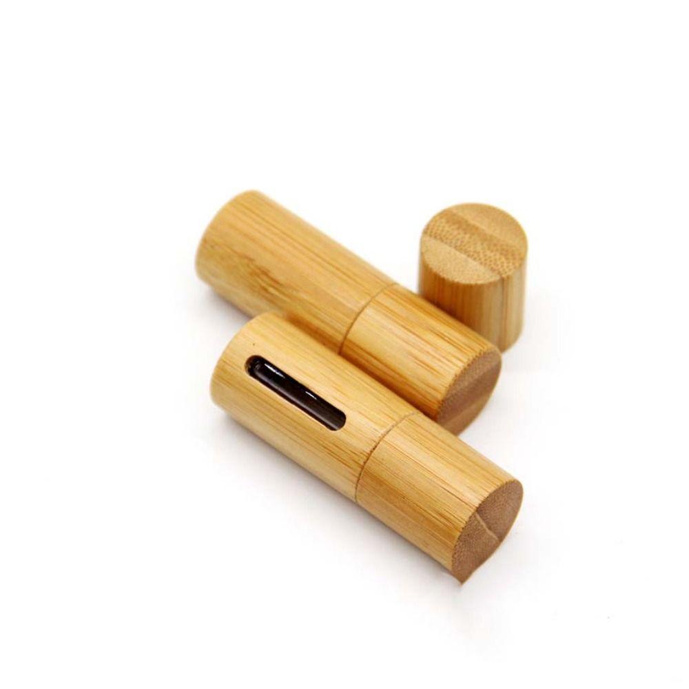 3/5/10 мл бамбуковый флакон для духов пустой тюбик эфирное масло роликовый флакон тюбики для масла для губ блеск для губ упаковка