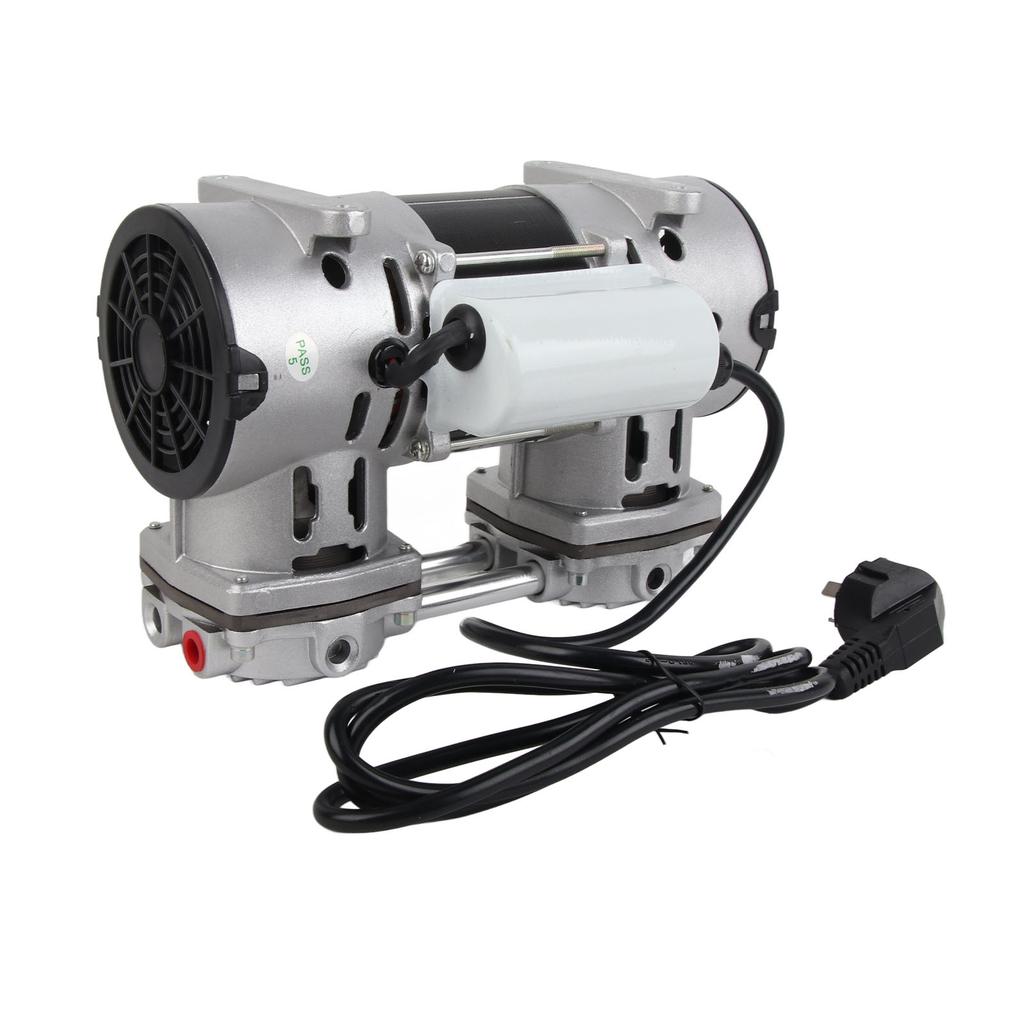 Вакуумный насос безмасляный бесшумный поршневой воздушный мембранный лабораторный промышленный для использования 260 Вт 60 л/мин 220 В