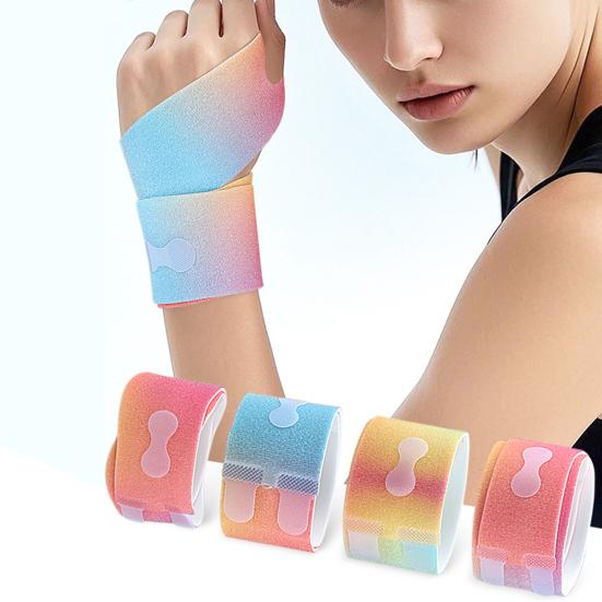 Бандаж на запястье, регулируемая поддержка запястья для облегчения боли в запястном канале, спортивная пенная лента, фиксатор голеностопа для бега, баскетбола, тренировок, фитнеса