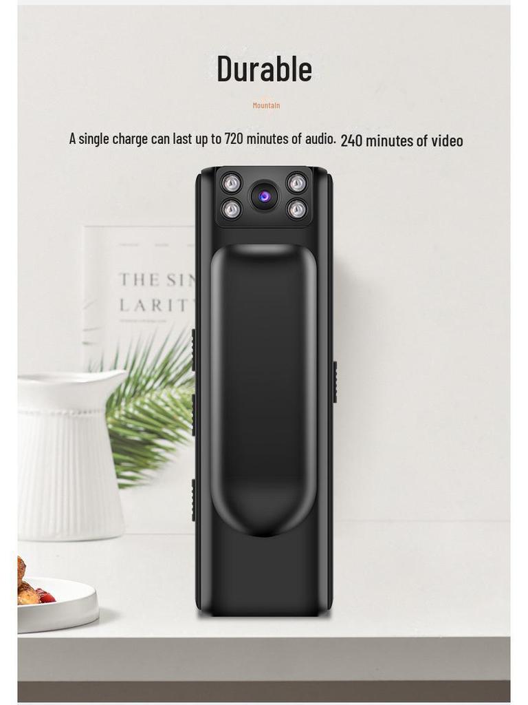 1080P HD ночное видение правоохранительных органов наружная портативная камера-регистратор