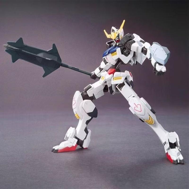 Аниме Фигурки Барбатос HG1/144 Железнокровные сироты Собери Модель Фигурки Действия Меха Игрушка Подарок Украшение Коллекционная