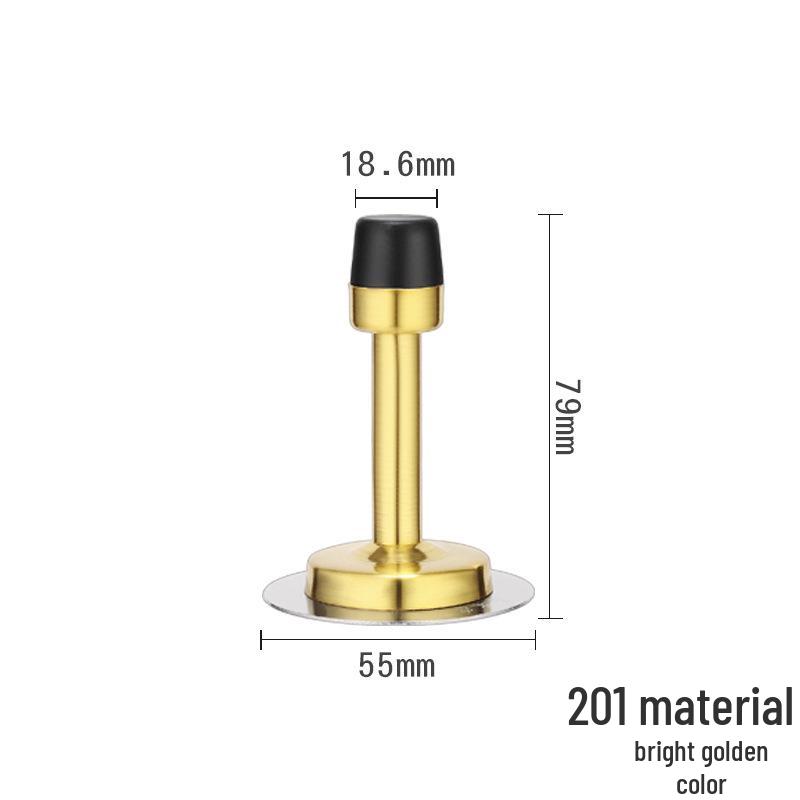 Самоклеящийся противоударный стопор для двери и присоска-бампер для безопасного входа и дверей ванной комнаты