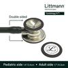 Стетоскоп Littmann Отделка 6179 [Высокочувствительная трубка два в одном] Черный/Шампанское