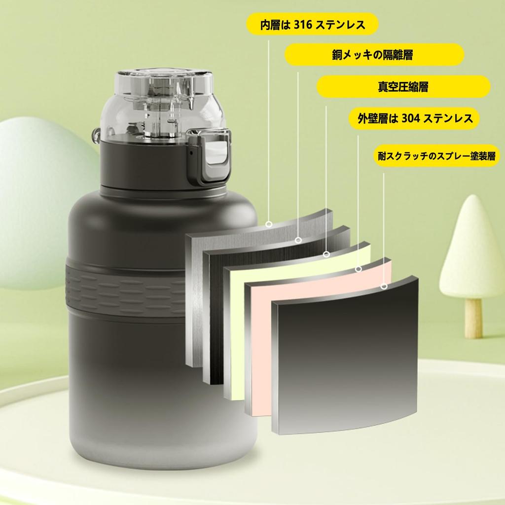 Air A Water Bottle, 600ml, Insulated 316 Stainless Steel Sports Water Bottle with 3 Fruit Flavors, Zero Sugar & BPA-Free, Gradient Colors, Keeps