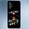 Игровой чехол M-Metroid для телефона Samsung S25, S24, S21, S22, S23, S30, Ultra, S20, Plus, Fe, Lite, Note, 10, 9, 5G Черный