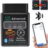 Автомобильный сканер OBD2 Bluetooth-совместимый Elm327 V1.5 считыватель кодов OBDII диагностический инструмент диагностический сканер для Android IOS Windows
