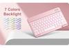 Чехол-клавиатура Bluetooth для Huawei MatePad SE11 с отсеком для стилуса и 7-цветной подсветкой