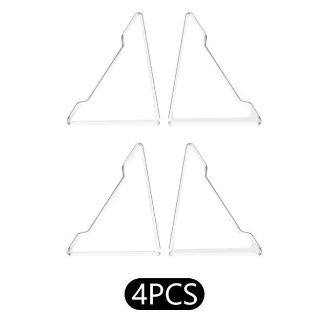 2/4 шт универсальные автомобильные дверные уголки против столкновений прозрачные силиконовые протекторы наклейки против царапин защитный чехол для двери