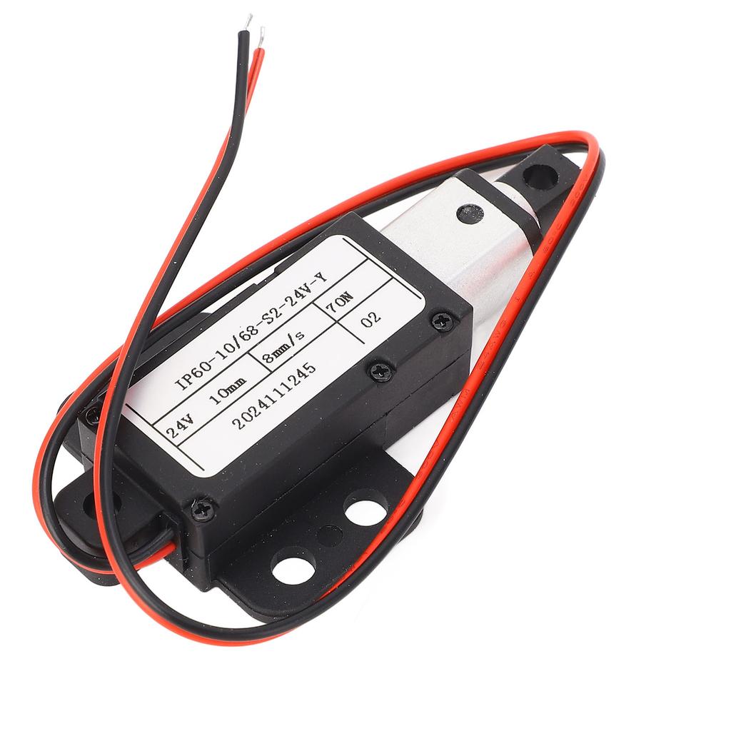 24V Mini Electric Linear Actuator 10mm Stroke 70N Thrust 8mms Linear Motion Actuator for Factory
