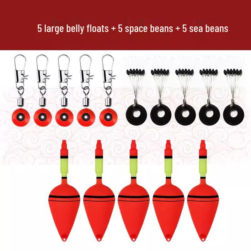 Большой животик Длинный заброс Светящийся поплавок для рыбалки на море и серебряного карпа