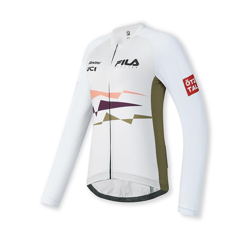 Fila Велоспорт Отдых Вязаная Универсальная Модная Куртка Женские куртки Void-Gray A11W518503F-GY