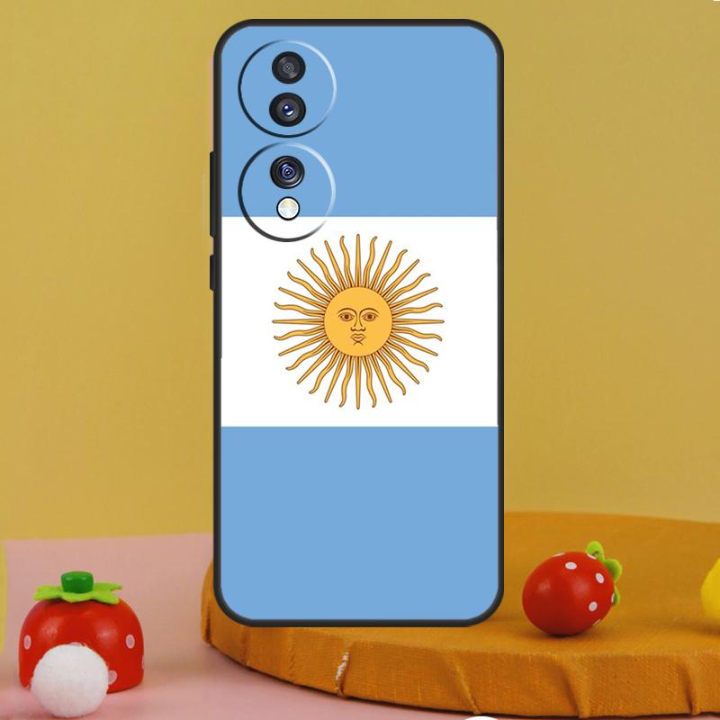 Чехол Флаг Аргентины для Honor 200 Pro X9a X9c X8a X7a X6a X7 X8 X9 X8b X9b 50 70 90 Magic 5 6 Lite