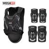 WOSAWE защита груди для взрослых, бронекостюм для езды на мотоцикле, защитное оборудование для беговой спины, катание на лыжах, коньках, наколенники