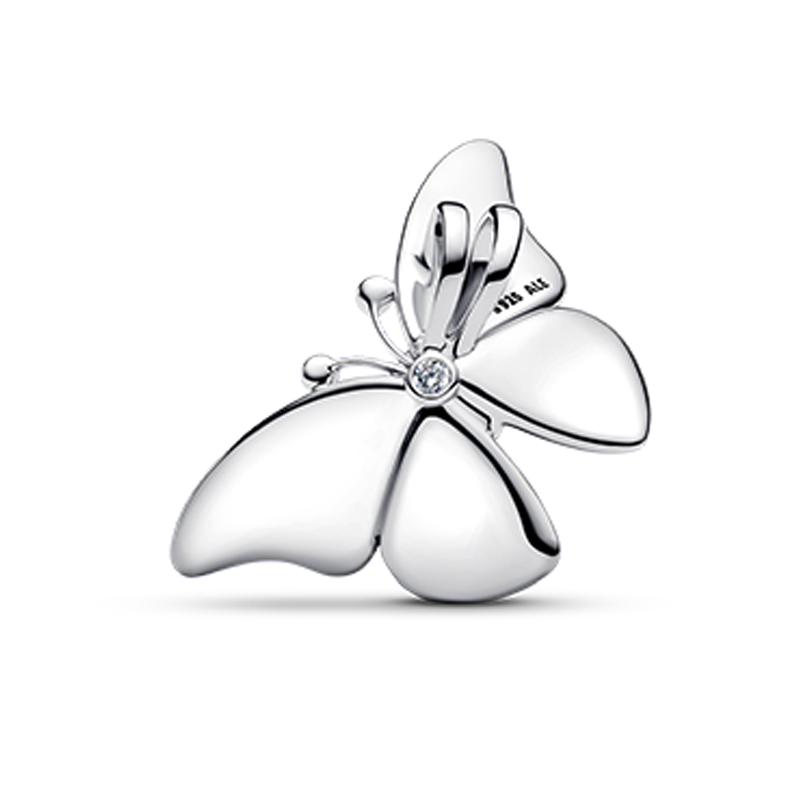 Pandora Кулон с дизайном бабочки Женский кулон Синий 793747C01