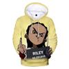 Толстовки с капюшоном The Boondocks, 3D толстовка с длинными рукавами, мужская толстовка с капюшоном, женская повседневная уличная одежда в стиле Харадзюку, одежда унисекс, одежда больших размеров