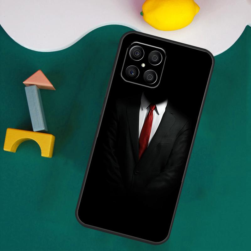 Suit and Tie Case For Honor Magic 7 5 6 Lite Honor 200 Pro 50 70 90 Lite X9a X8a X8 X9 X8b X9c X9b Cover