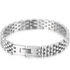 316L Stainless Steel Bracelet for Man Women 15MM Wide Link Watch Chain Men's Bracelets Necklaces Mannen Armband Hand Accessories
