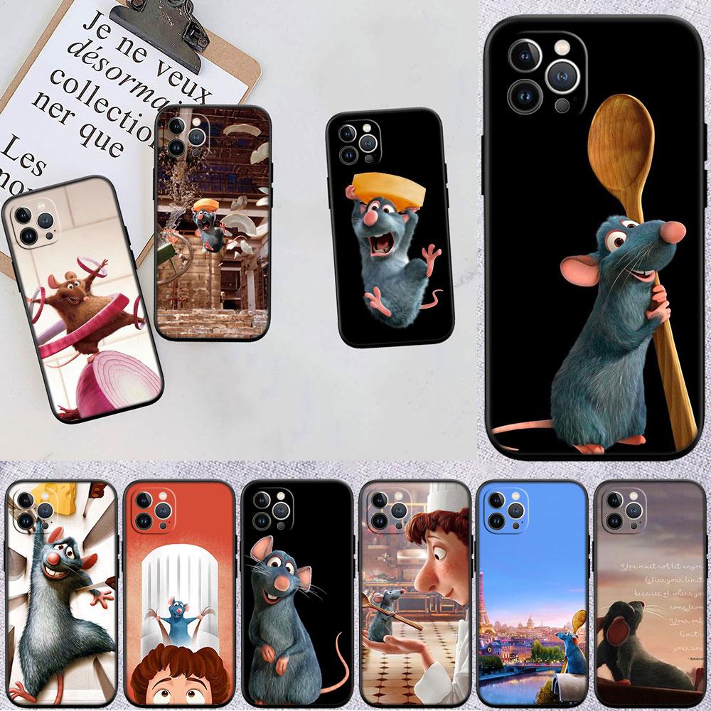 CJ43 Disney Ratatouille Soft Shell Phone Case for OPPO A3 Pro A72 A74 A76 A77 A77S A78 A79 A94 A95 A18 A40M A58