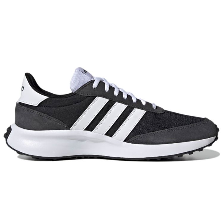 Adidas Мужские кроссовки Run 70s Black White Carbon Core-Black Cloud-White GX3090