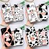 Dairy Cattle Cow Speckle Case For Samsung Galaxy A54 A34 A53 A13 A32 A52 A14 A51 A71 A23 A33 A73 A12 A22 A21S Coque