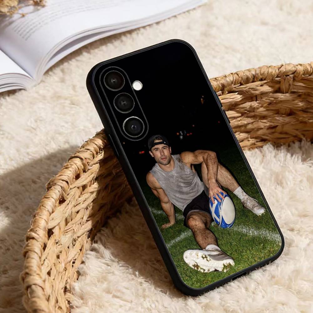 Чехол Robbie GK K-Kip с подогревом "Соперничество" для Samsung Galaxy A20, 21s, 22, 31, 32, 52, 53, 72, 73, 80, 91, Мягкий черный корпус