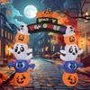 7.8FT Inflatable Toys Stacked Pumpkin Arch Party Halloween Decoration Outdoor Model with LED Lights Yard Garden Lawn Hall Decors