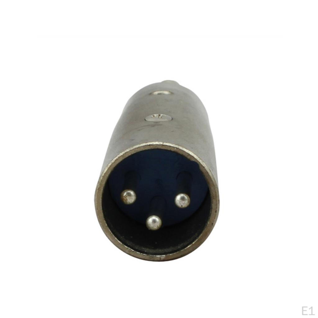 3-контактный штекер XLR на 1/4 "6,35 мм аудиокабель микрофон DJ PA адаптер