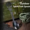 Multi-function Bottle Cans Opener Stainless Steel Multifunctional Spork  EDC Survival