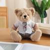 25 см Милый Мультяшный Форменный Медведь Пара Плюшевая Игрушка Каваи Костюм Юбка Медведь Набитый Плюшевые Животные Кукла Подушка Подарок на День Рождения Для Детей