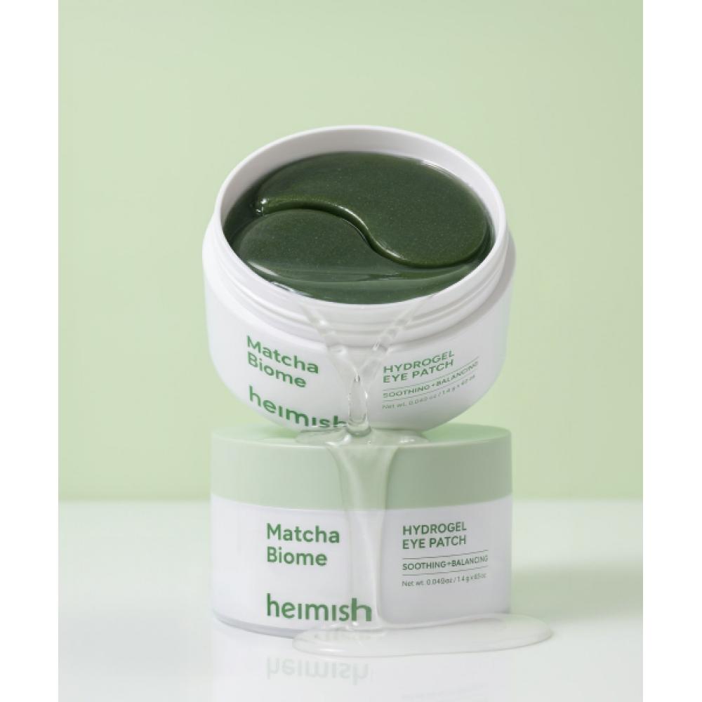 Гидрогелевые патчи для глаз Heimish Matcha Biome 60 шт.
