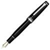 Перьевая ручка Sailor Professional Gear Silver Black Medium Point 11-2037-420