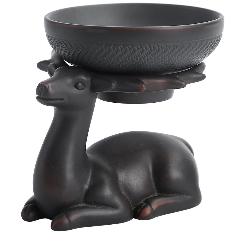 Группа фильтров для чая Jianshui Purple Pottery, ситечко для чая, фарфоровое отверстие для фильтра, подставка для фильтра, принадлежности для чайной церемонии KungFu, чайные принадлежности