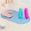 Bathroom Mat Strong Suction Bath Mat Anti Slip Bath Shower Mat PVC Particles Foot Massage Pad Bathroom Products Mats