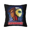 Custom Grendizer Lucca Cushion Cover 40x40cm UFO Robot Goldrake Velvet Cute Pillow Cases Decor Home