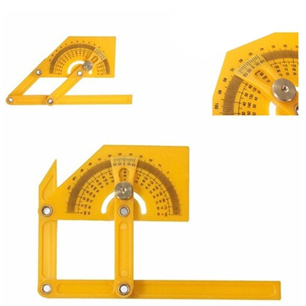 Угломер Транспортир Гониометр Угломер Пластиковые Латунные Фитинги 0-180 Градусов Измерительные Инструменты