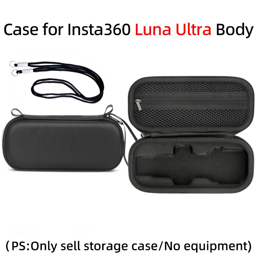Портативный кейс для хранения и переноски для Insta360 Luna Ultra, ударопрочный, для ручного стабилизатора, камера, сумка-кейс с ремешком, аксессуары