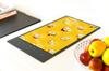 GLASS CUTTING BOARD 35x52 Yellow