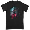 Star Wars: The Mandalorian Unisex Adult Mandalore Helmet Reflection T-Shirt
