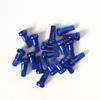 36pcs/lot 8G 4.0mmMotorcycle Steel Wire Rod Nut Aluminum Alloy Accessories For SXF EXC KXF YZF WR CRF 250 300 450 Nipples