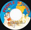 7-дюймовая пластинка GENERAL TREES ZANDA P Young Girls Time NONE People Records Ямайка Регги Ска Даб Б/у