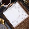20pcs/Pac 33*33cm 2-Ply Disposable Party Napkin Christmas Pattern