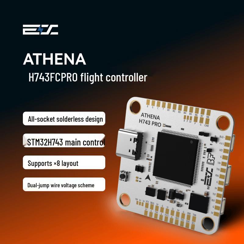 Полетный контроллер ZEXFPV ATHENA H743 Pro для FPV-дронов