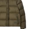 Burberry Мужские пуховики Армейский зеленый с капюшоном (Несъемный) Средний прямой крой 81052271