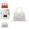 Trendy And Versatile Children's Crossbody Bag With Cute Pearl Bow Perfect For Any Occasion
